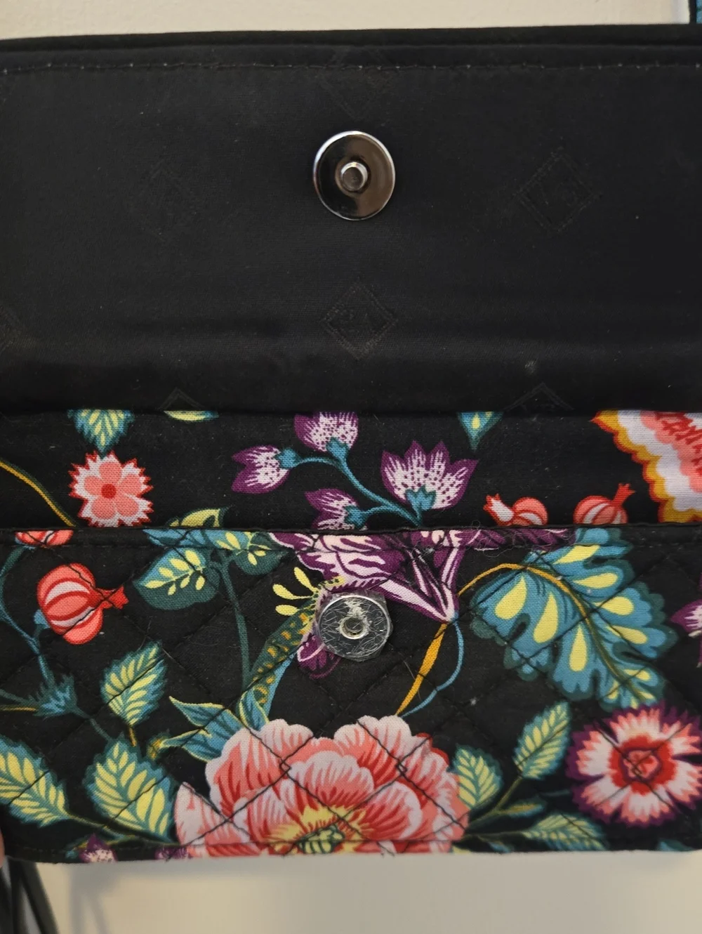 Vera Bradley quilted crossbody
